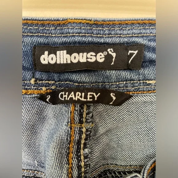 Dollhouse Charley S-7 Distressed Jeans - Picture 7 of 8